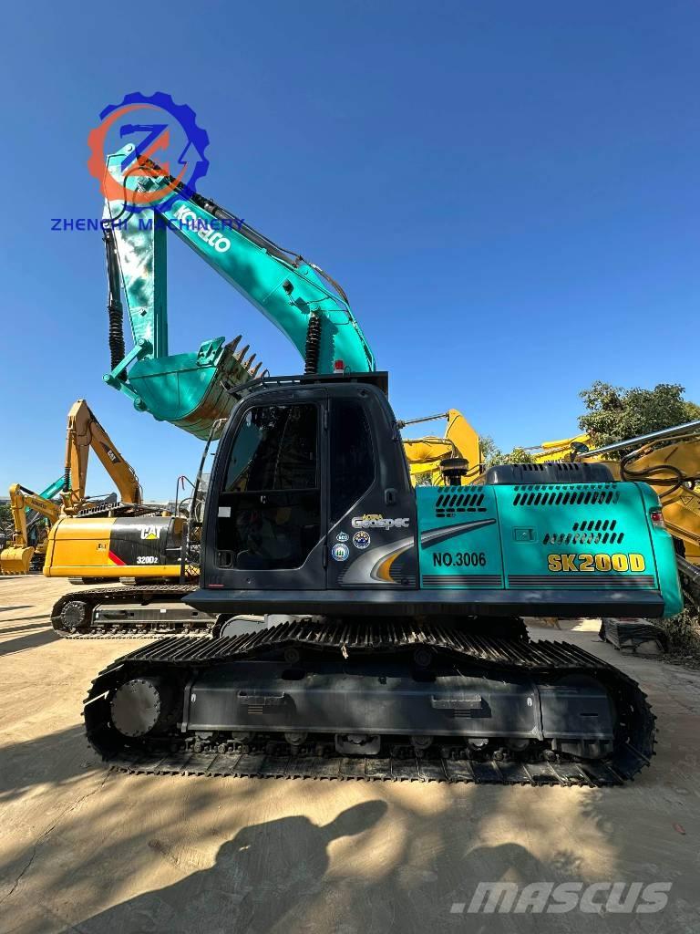 Kobelco SK 200 Pásová rýpadla