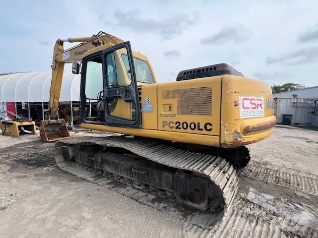 Komatsu PC 200 LC-6L Pásová rýpadla