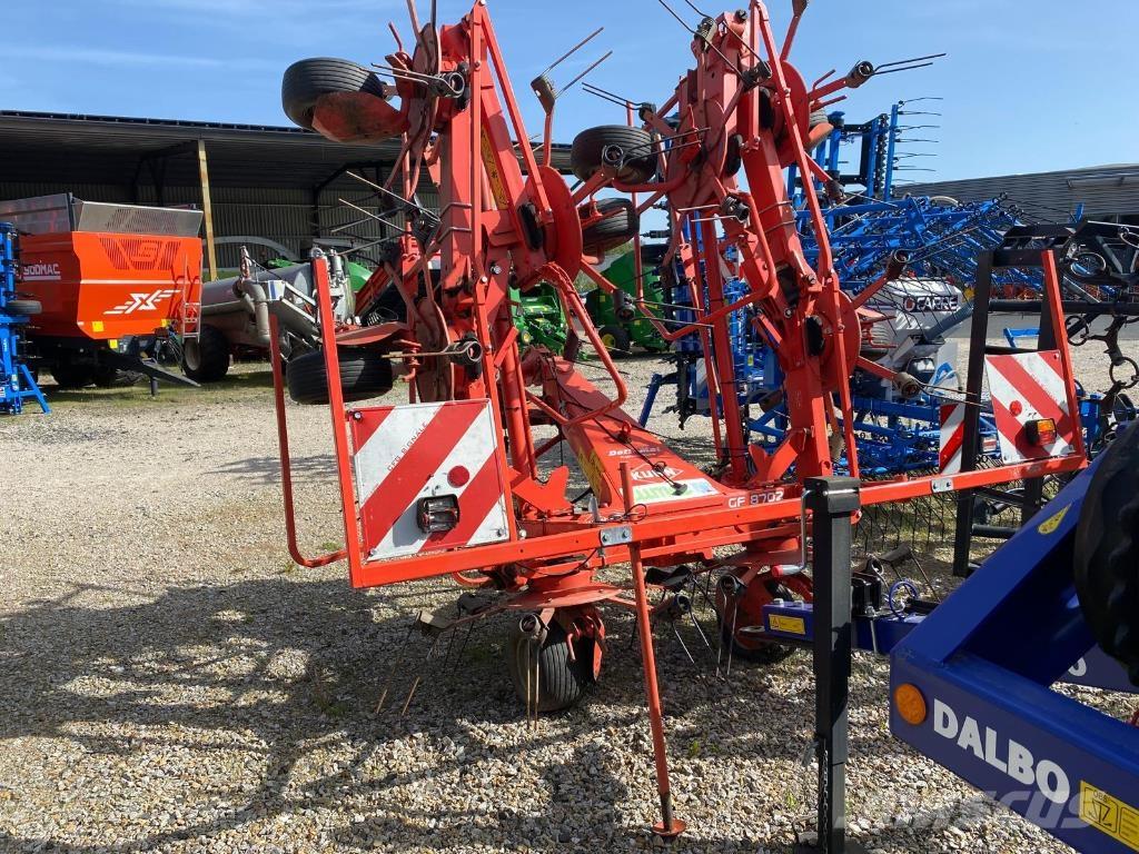 Kuhn GF8702 Obraceče a shrabovače sena