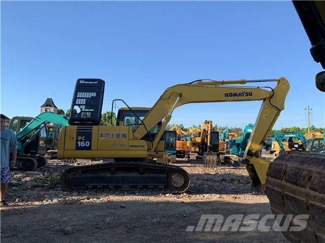 Komatsu PC 160 Pásová rýpadla