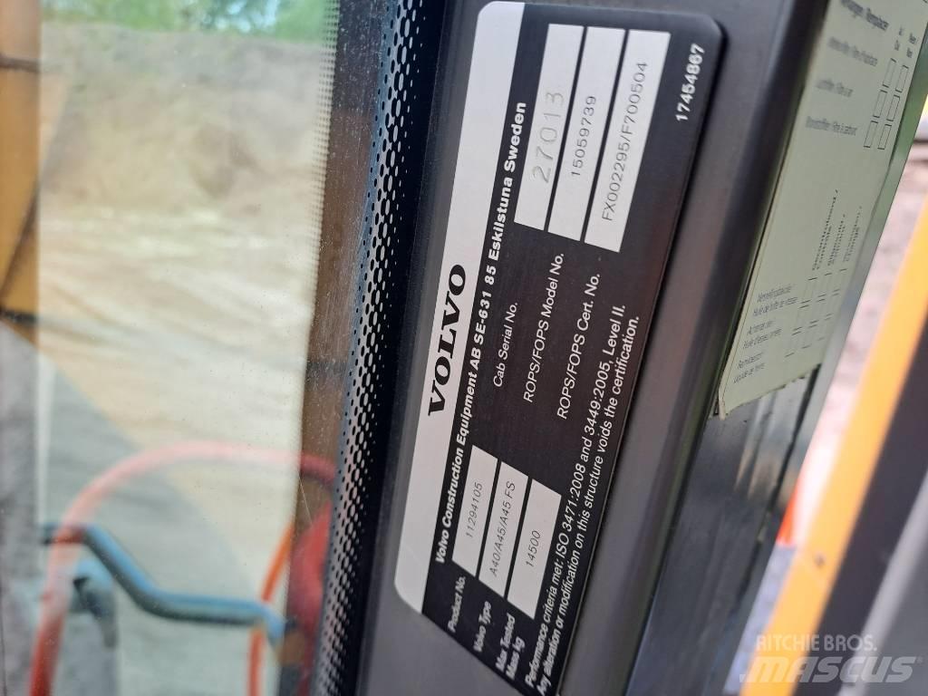 Volvo A45G Kloubové dempry