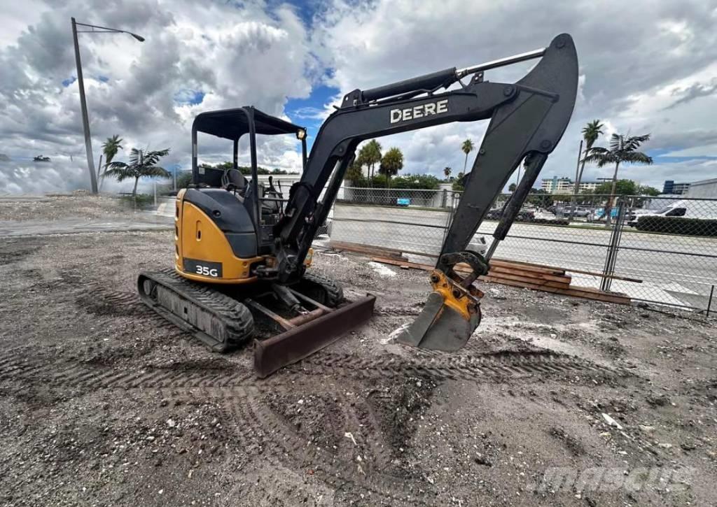 John Deere 35 G Pásová rýpadla