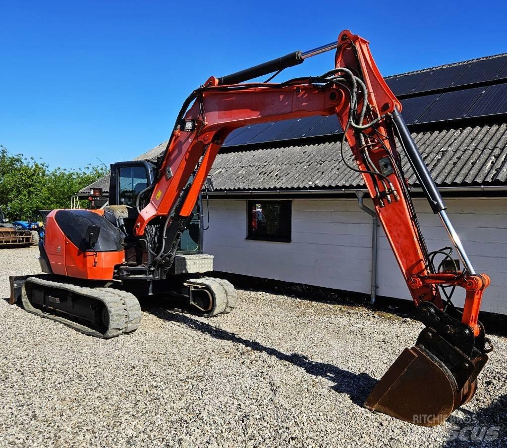 Kubota KX 080-4 Midi rýpadla 7t - 12t
