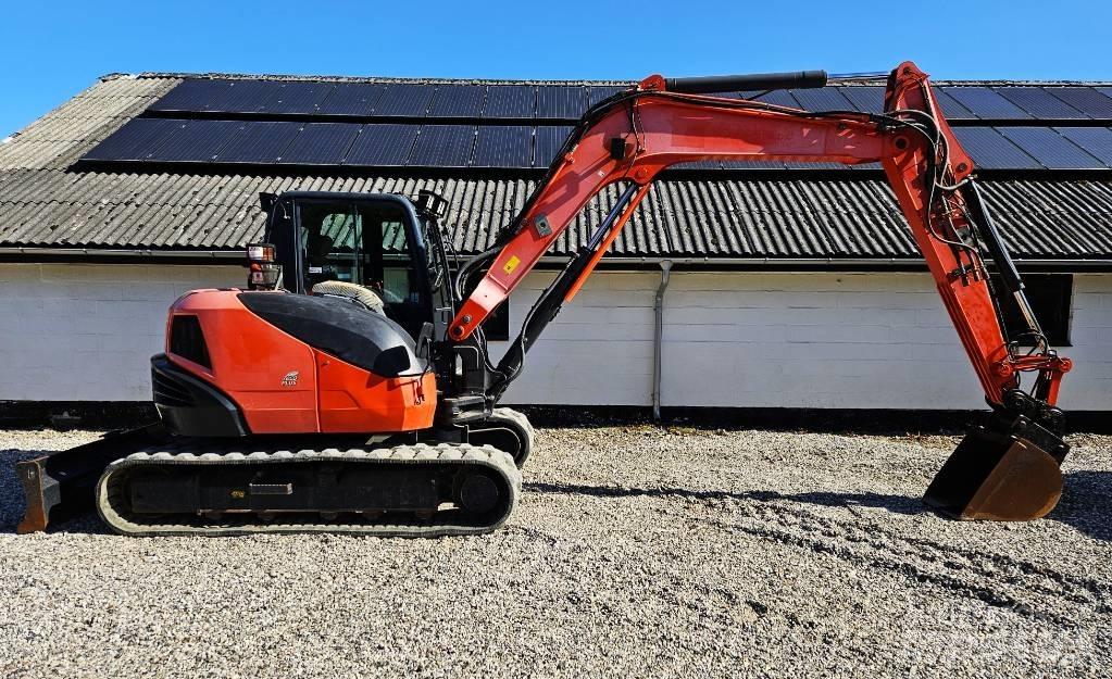 Kubota KX 080-4 Midi rýpadla 7t - 12t