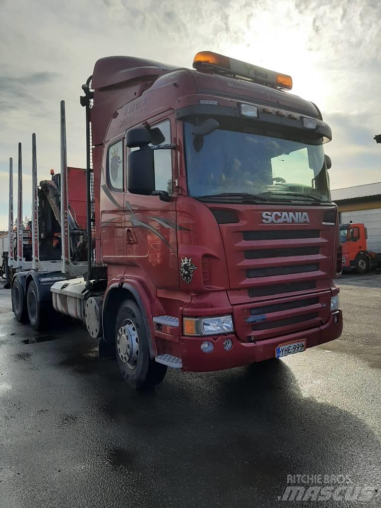 Scania R 620 Vozy na přepravu kmenů