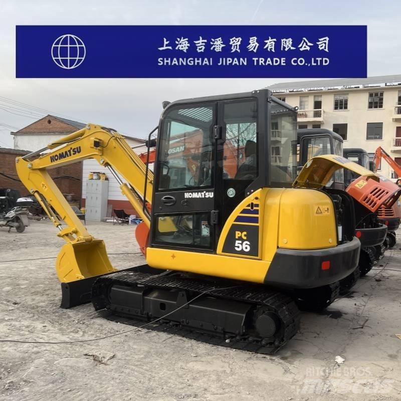 Komatsu PC 56 Pásová rýpadla