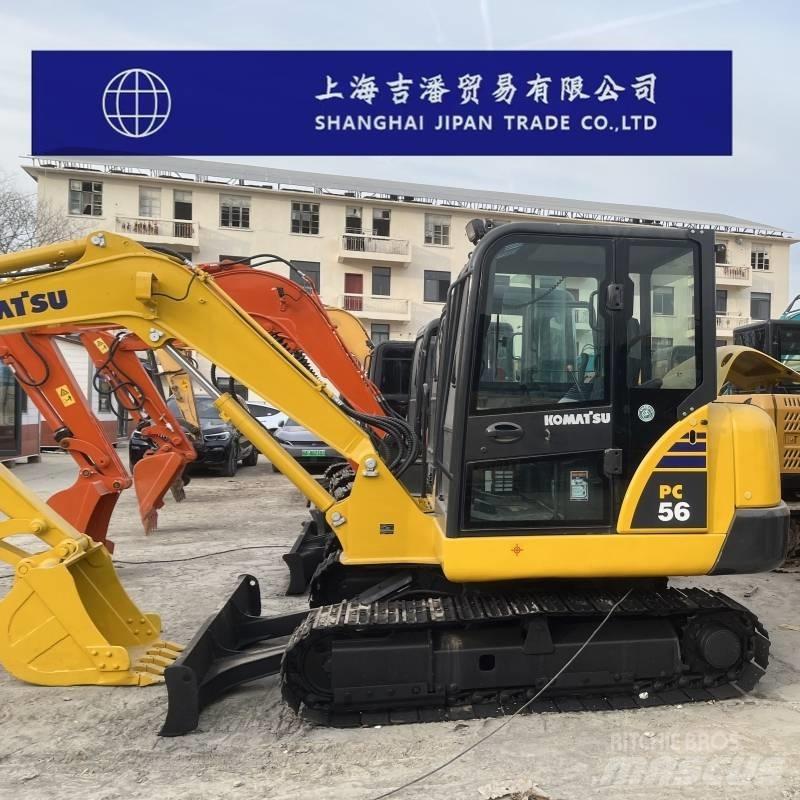 Komatsu PC 56 Pásová rýpadla