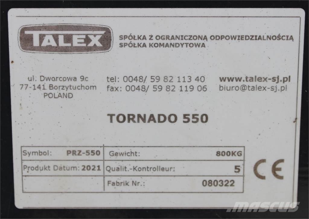 Talex Tornado 550 Obraceče a shrabovače sena