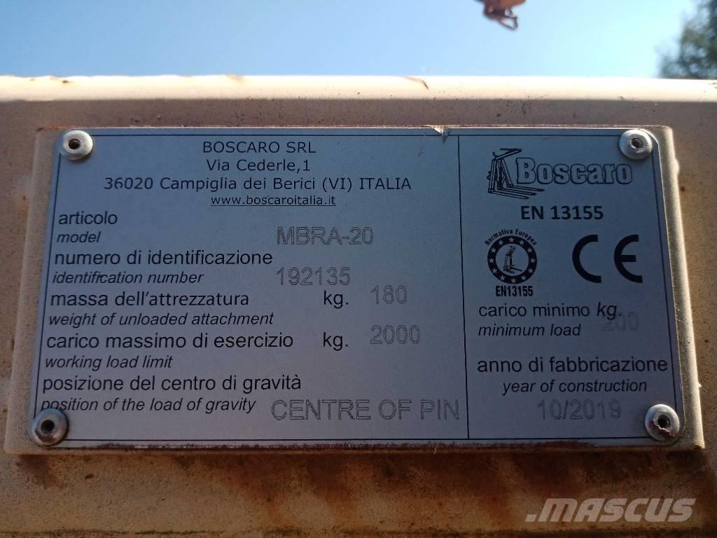 Boscaro MBRA-20 Nakládací jeřáby