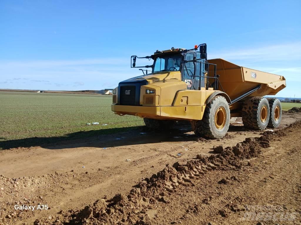 CAT 745 Kloubové dempry