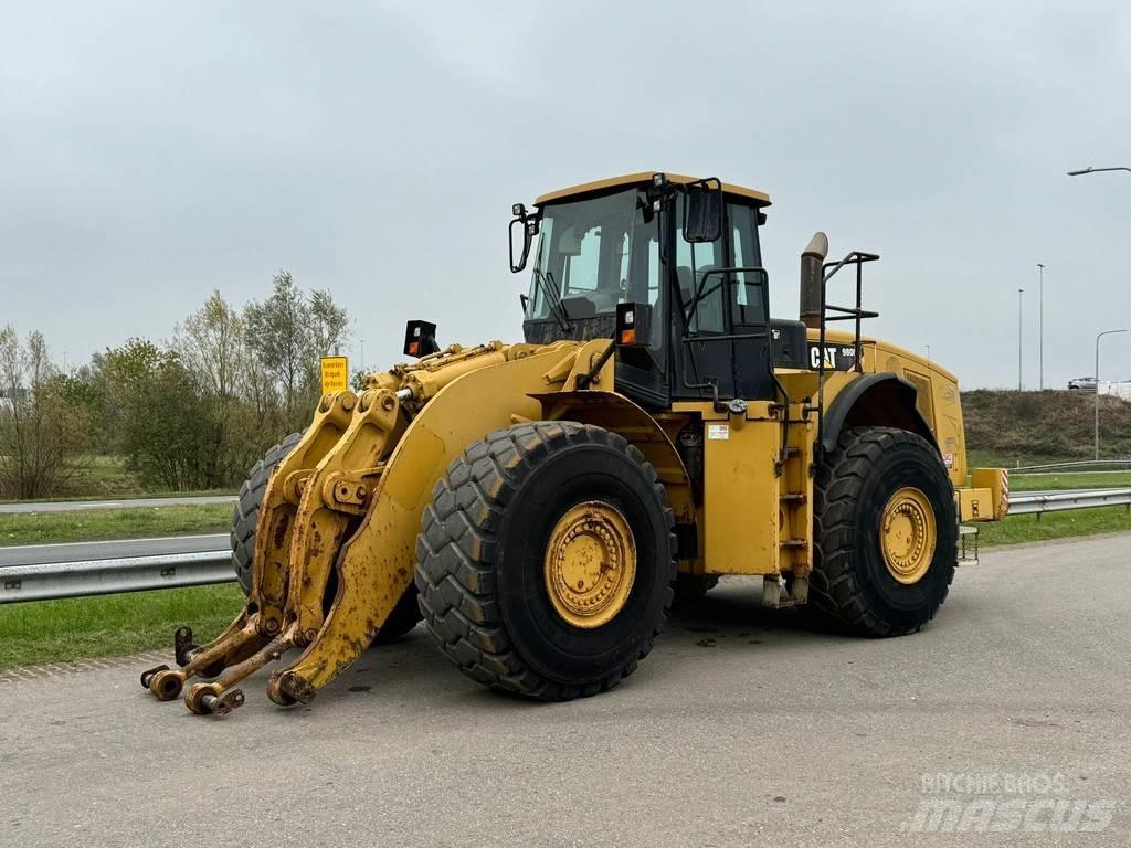 CAT 980H Kolové nakladače