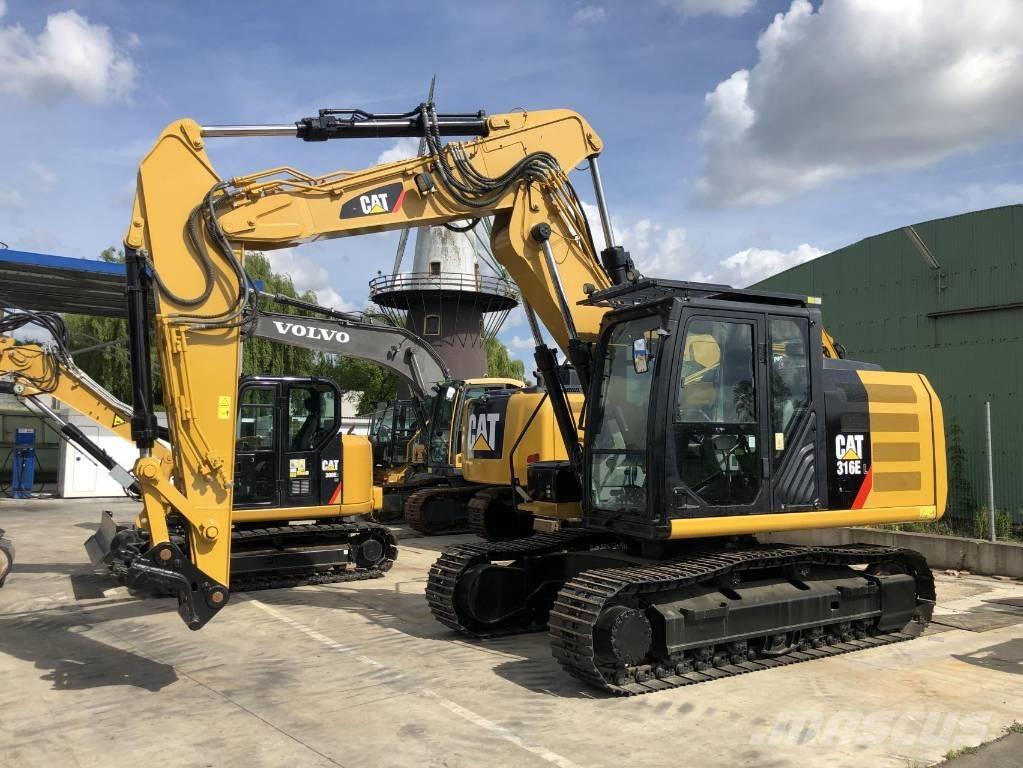 CAT 316 EL EPA Pásová rýpadla