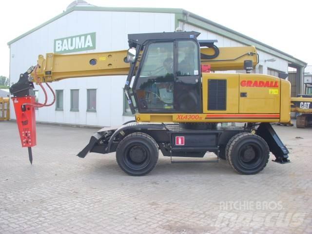 Gradall XL 4300 Kolová rýpadla