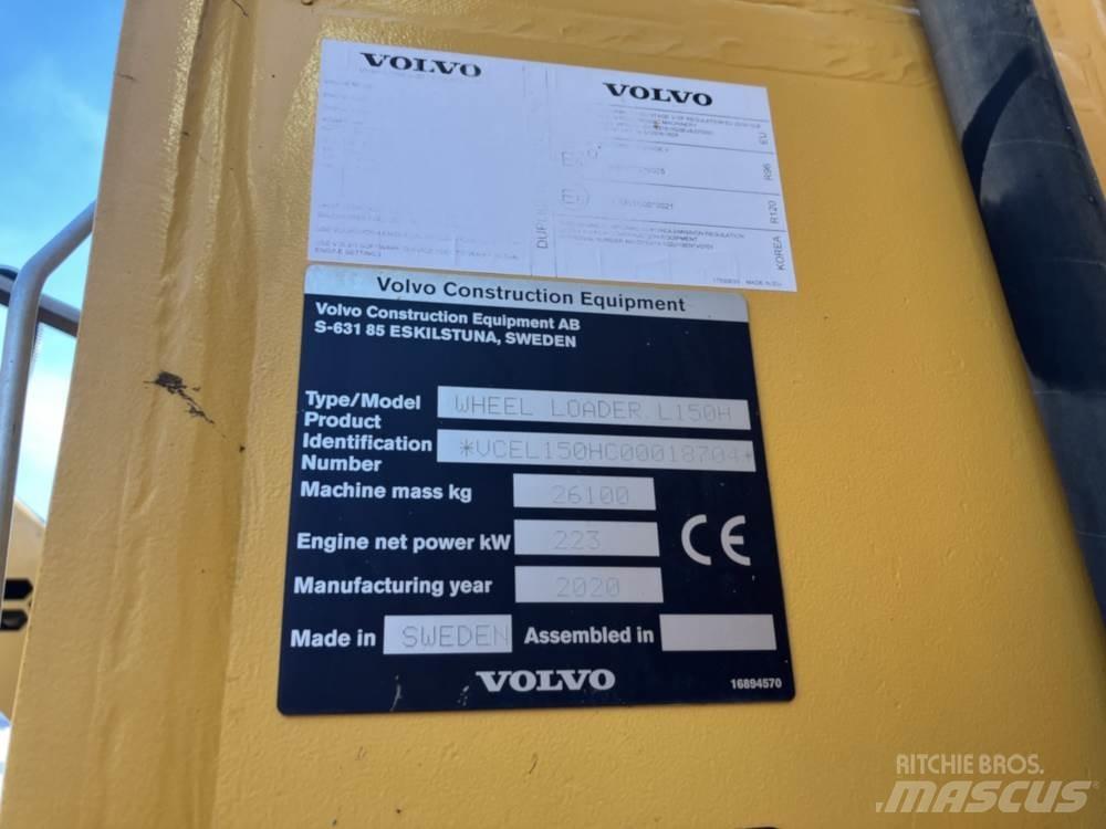 Volvo L150H Kolové nakladače