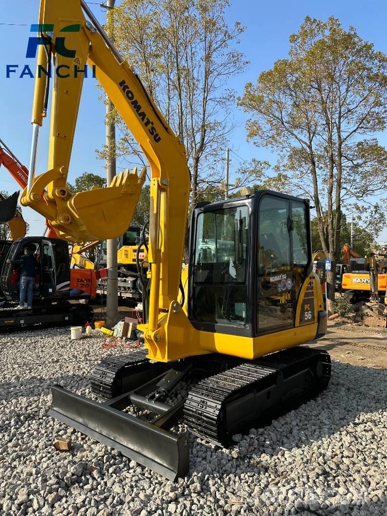 Komatsu pc56 Pásová rýpadla