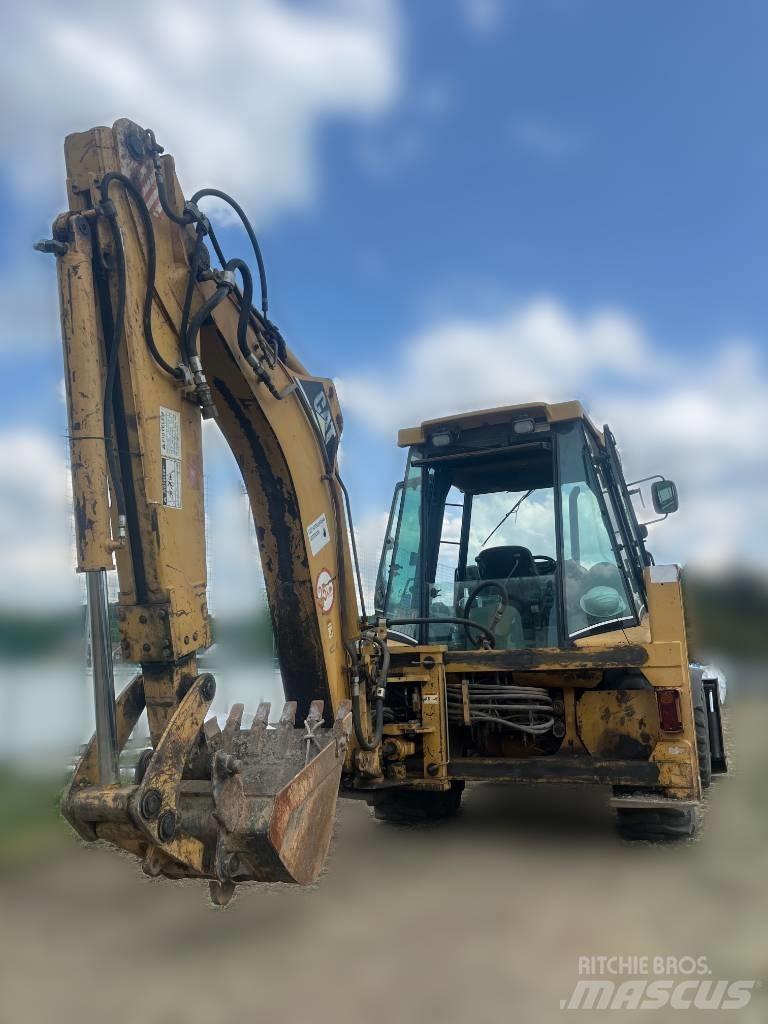 CAT 428 Rýpadlo-nakladače