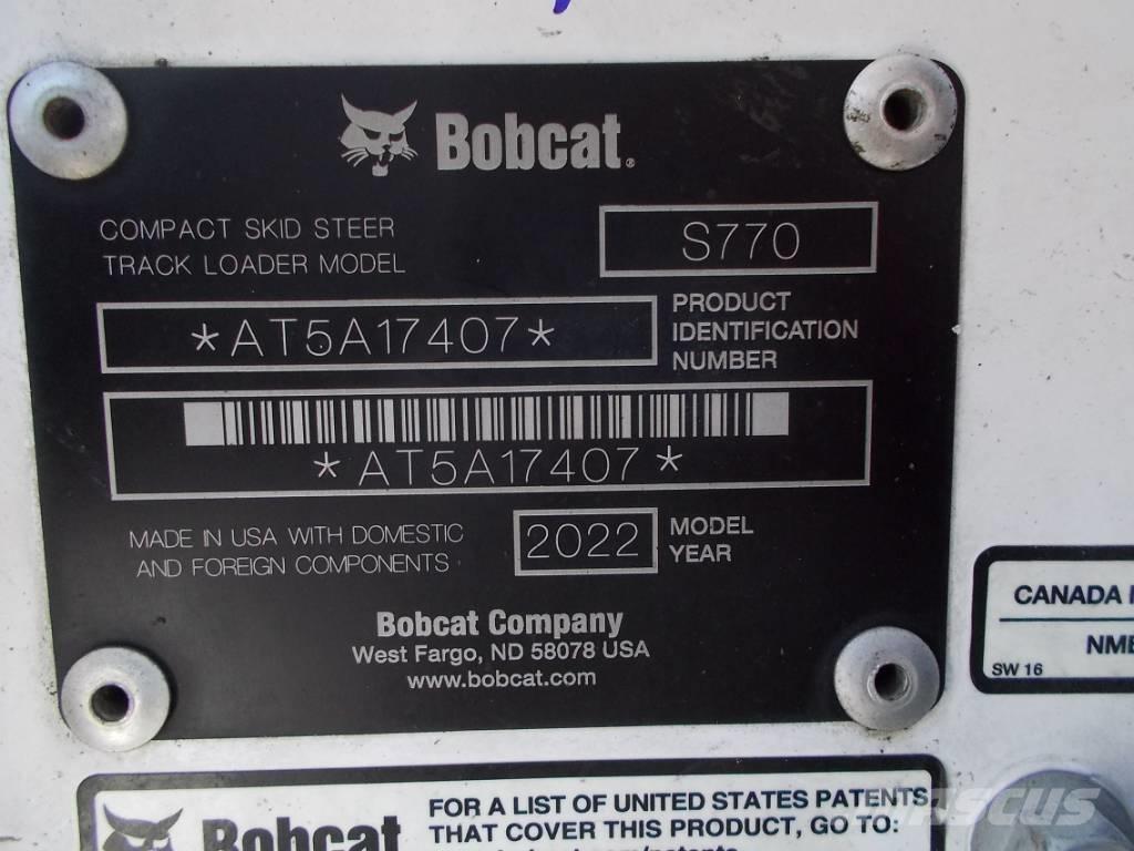 Bobcat S770 Smykem řízené nakladače