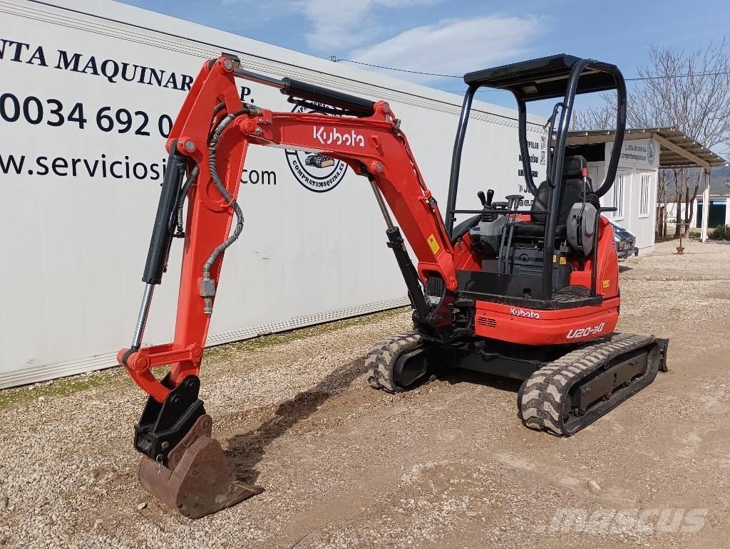 Kubota U 20-3 Mini rýpadla < 7t