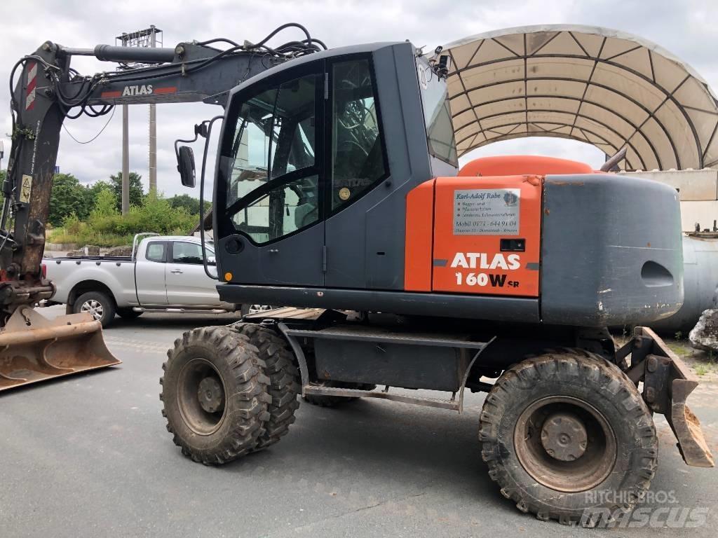 Atlas 160 WSR Kolová rýpadla