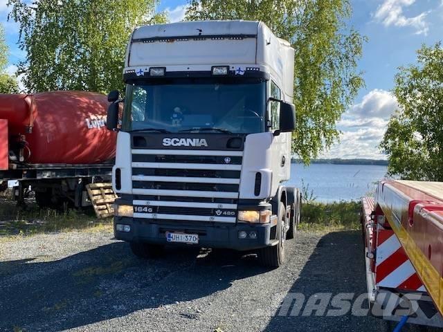 Scania R 164, 6x2 Tahače