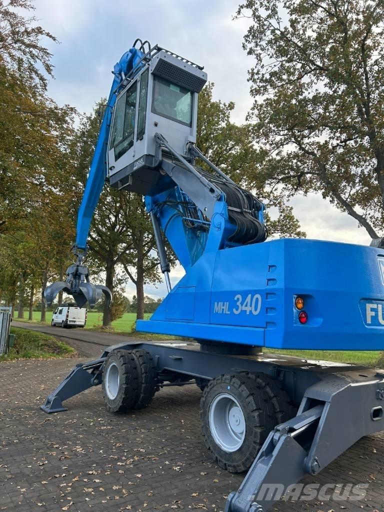 Fuchs 340 Stroje pro manipulaci s odpadem