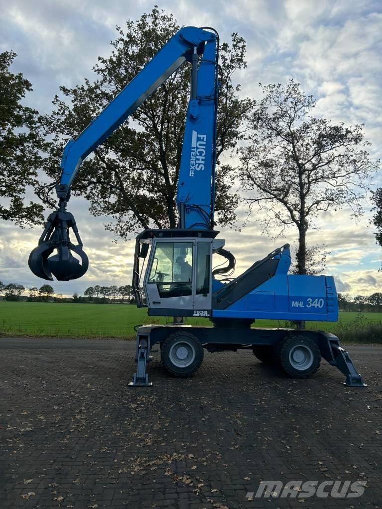 Fuchs 340 Stroje pro manipulaci s odpadem