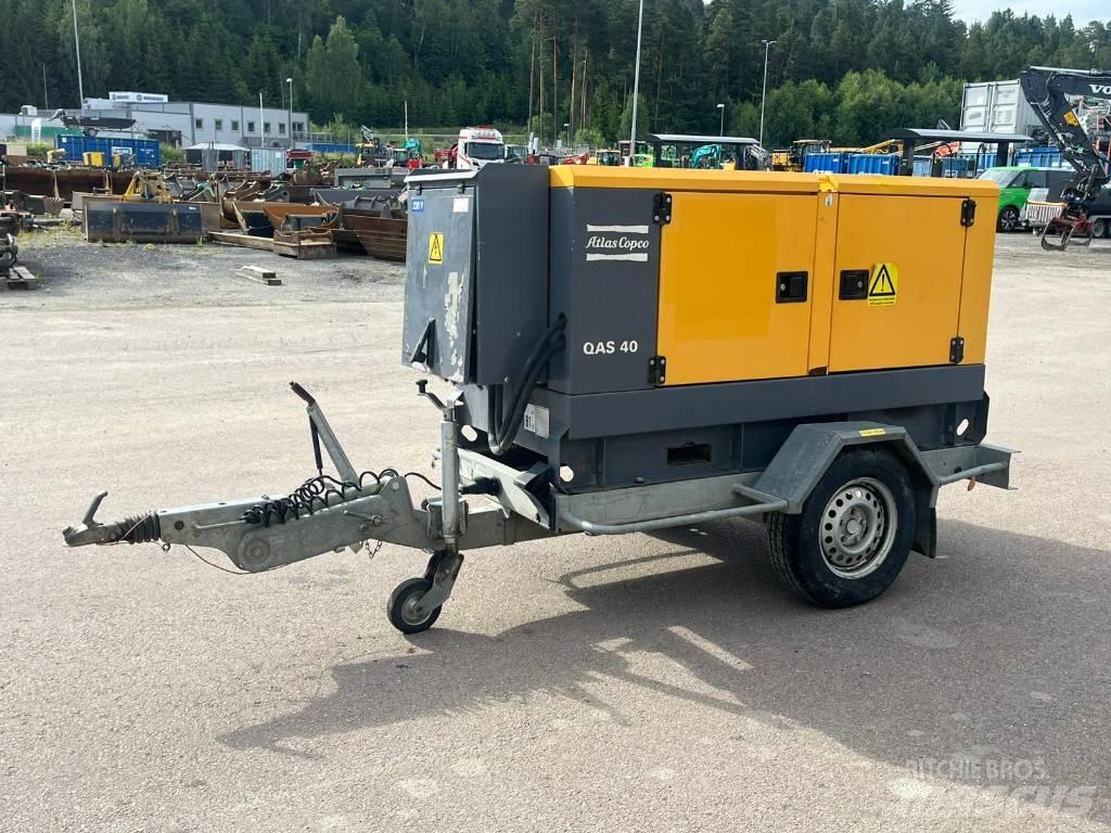 Atlas Copco QAS 40 Naftové generátory