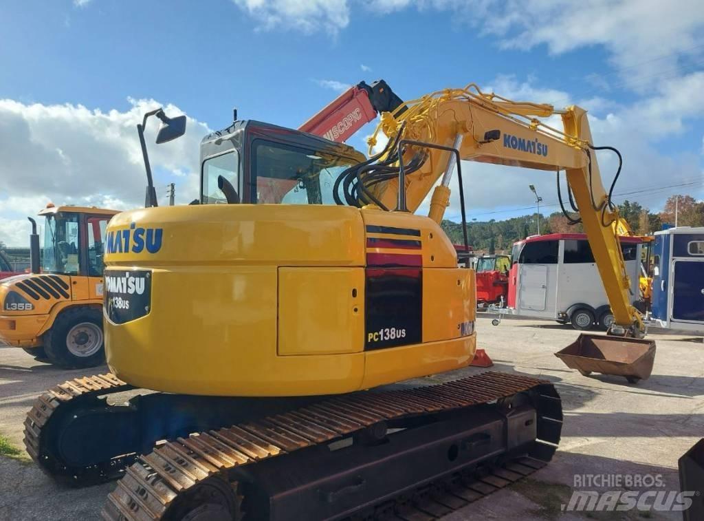 Komatsu PC 138 US Pásová rýpadla