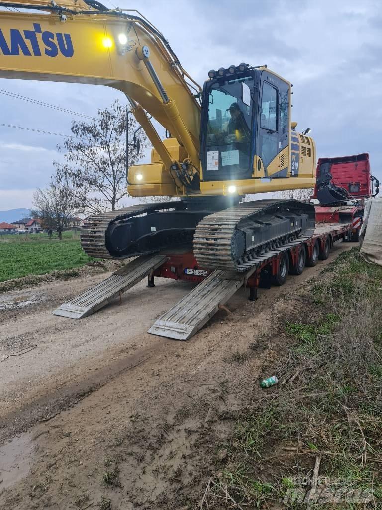 Komatsu PC210LC-11 Pásová rýpadla