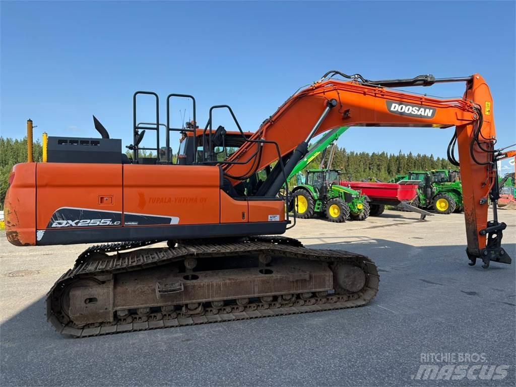 Doosan DX255LC-5 Pásová rýpadla