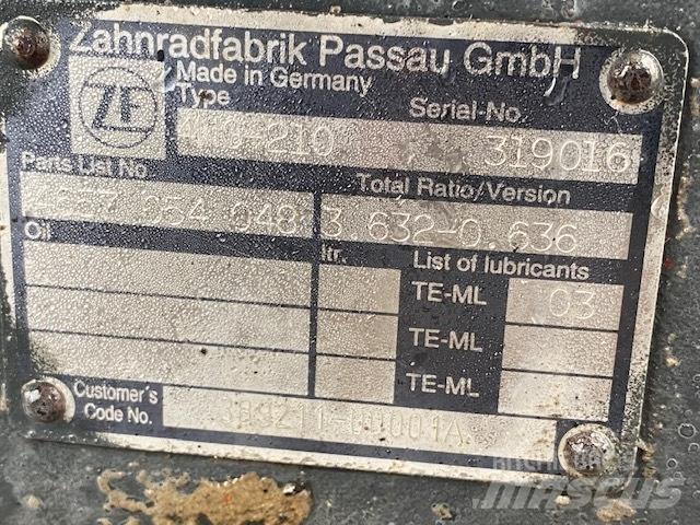 Hitachi ZF 4WG-210 Převodovka