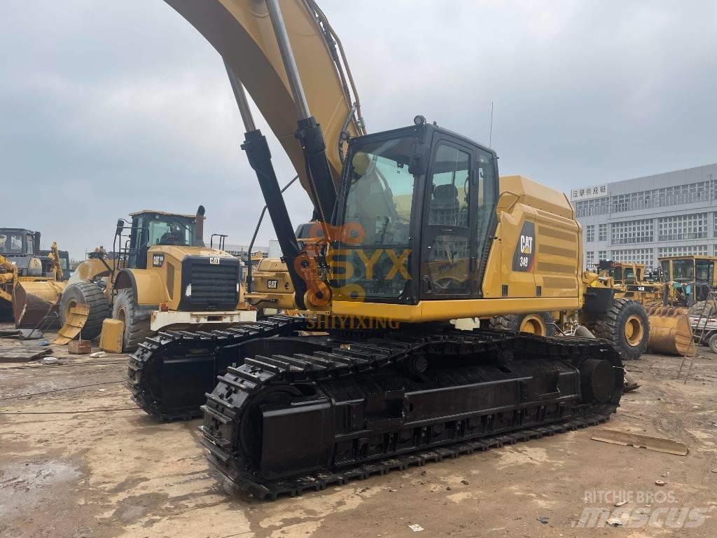 CAT 349 D Pásová rýpadla