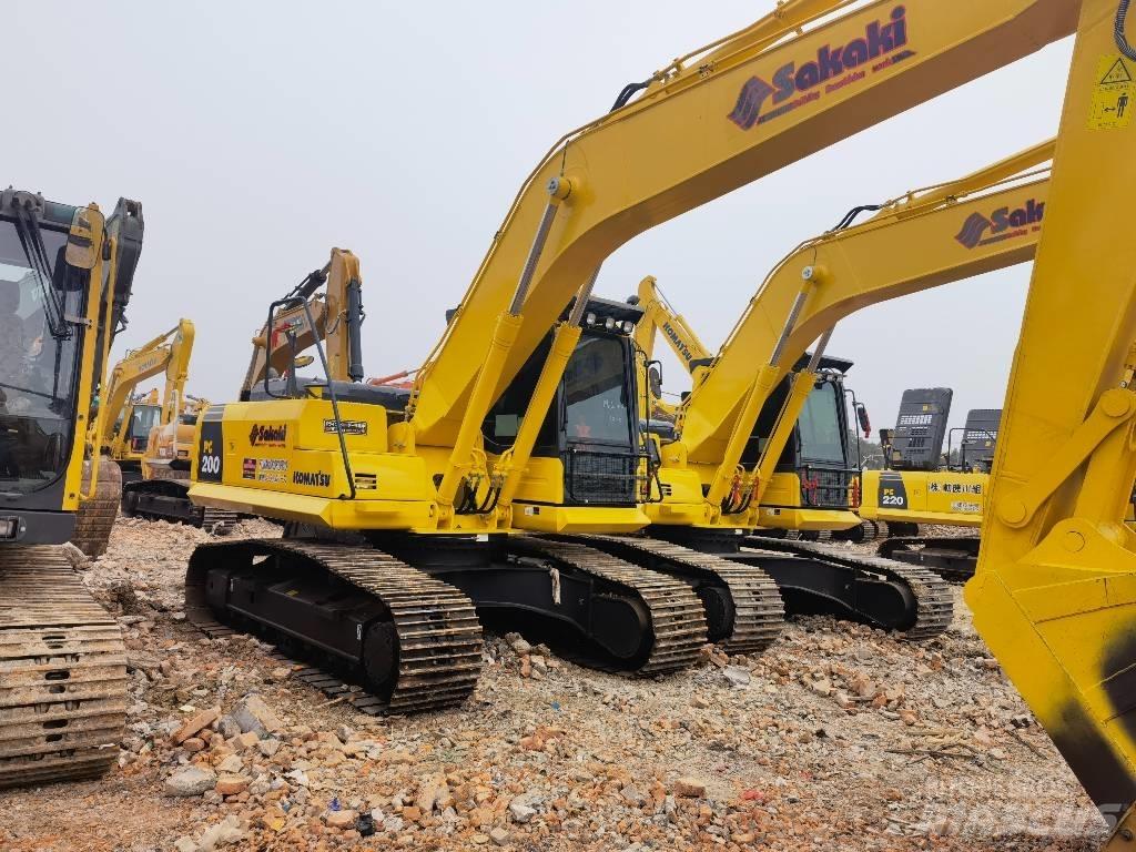 Komatsu PC 200 -8 Pásová rýpadla