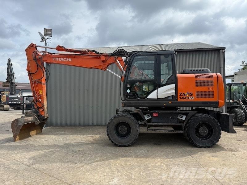 Hitachi ZX 140 W-5 Kolová rýpadla