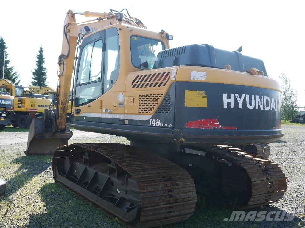 Hyundai R 140 LCM-9A Pásová rýpadla