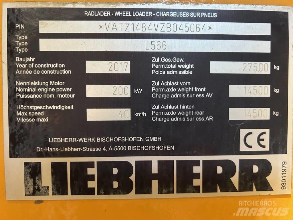 Liebherr L 566 Kolové nakladače