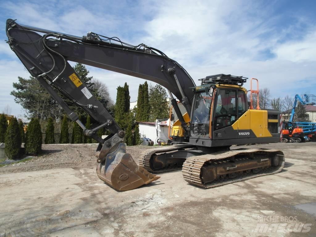 Volvo EC 220 EL Pásová rýpadla