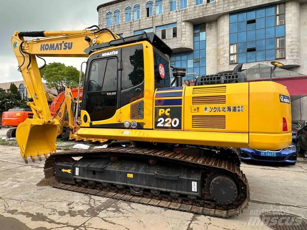 Komatsu PC 220 Pásová rýpadla