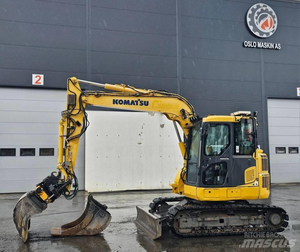 Komatsu pc78us-10 Mini rýpadla < 7t