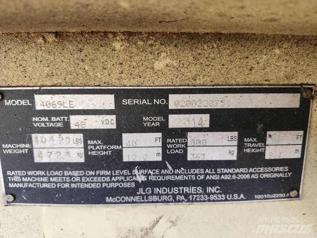 JLG 4069 LE Nůžková zvedací plošina