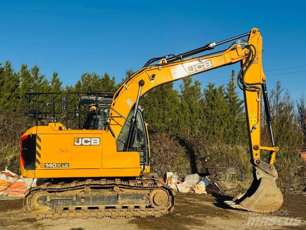 JCB 140 X Pásová rýpadla
