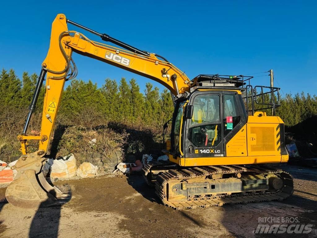 JCB 140 X Pásová rýpadla