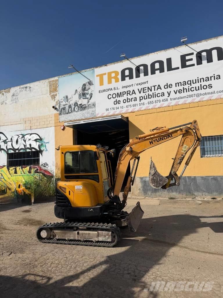 Hyundai Robex 35 Z-9 Mini rýpadla < 7t