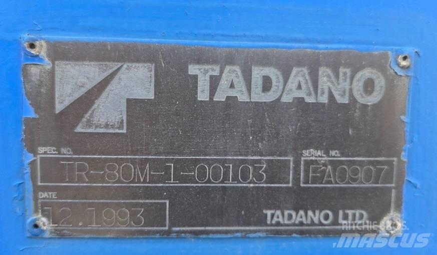 Tadano TR 80 M-1 Jeřáby pro těžký terén
