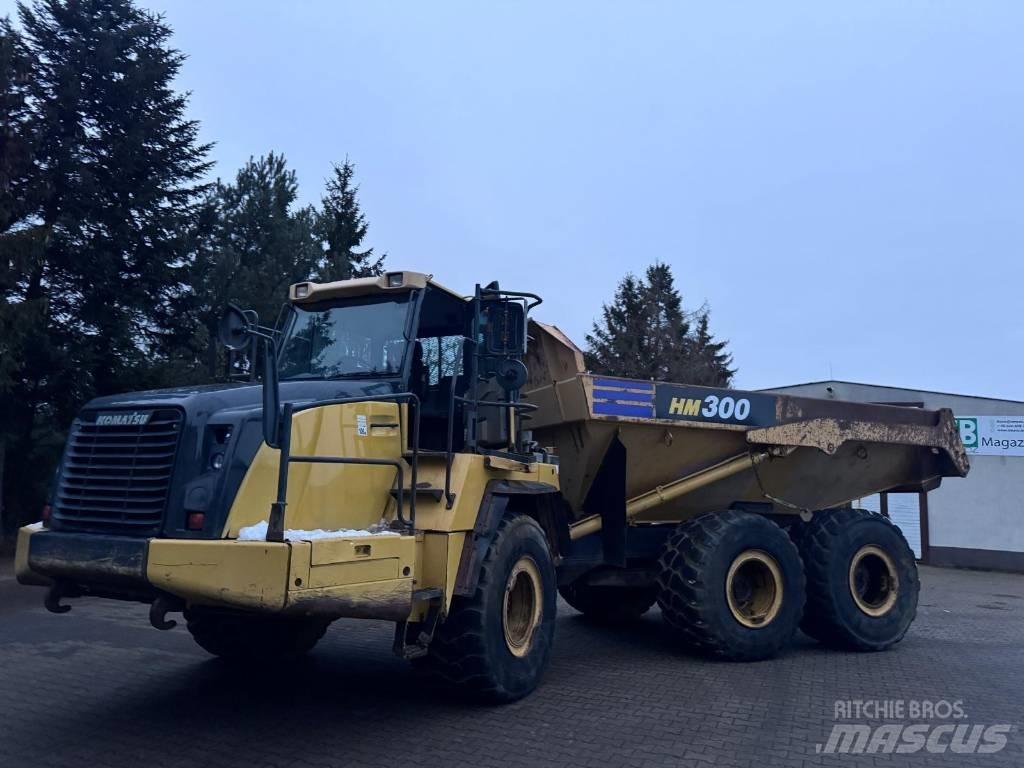 Komatsu HM 300-3 Kloubové dempry