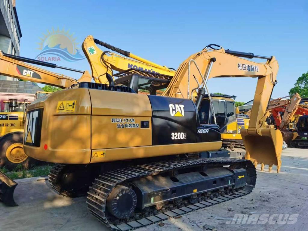CAT 320d2 Pásová rýpadla