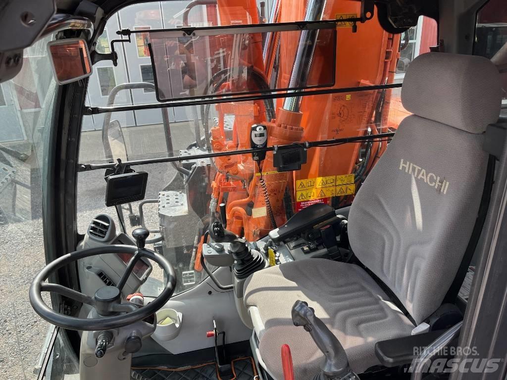 Hitachi ZX 140 W-5 Kolová rýpadla