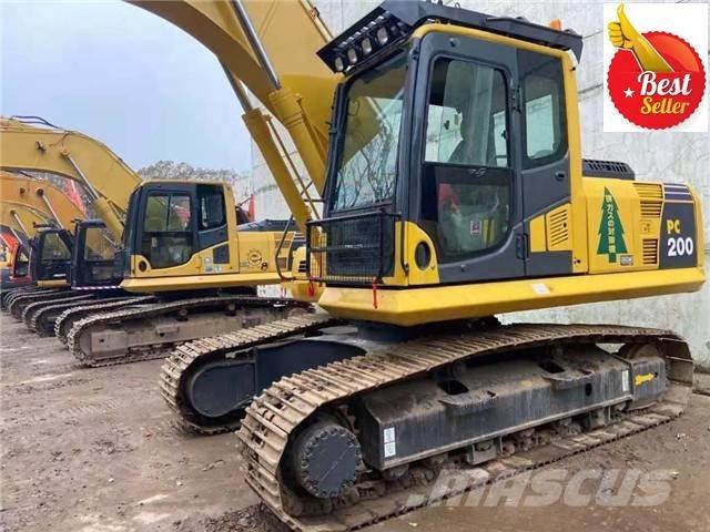 Komatsu PC 200 Pásová rýpadla