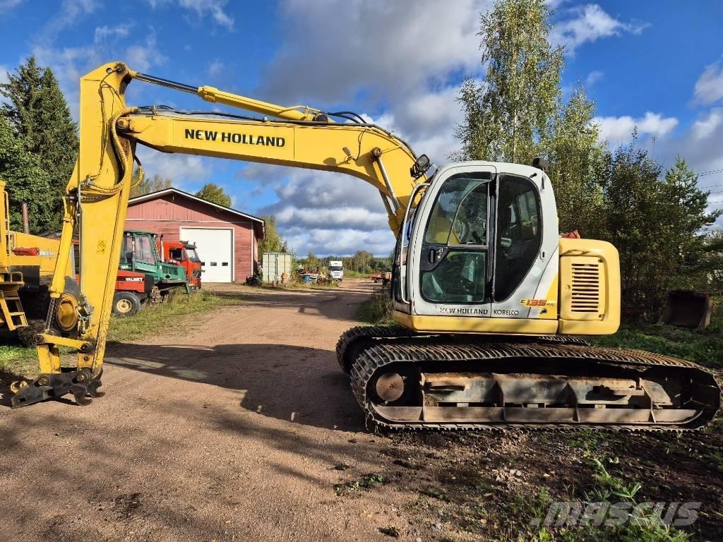 New Holland E 135 SR Pásová rýpadla
