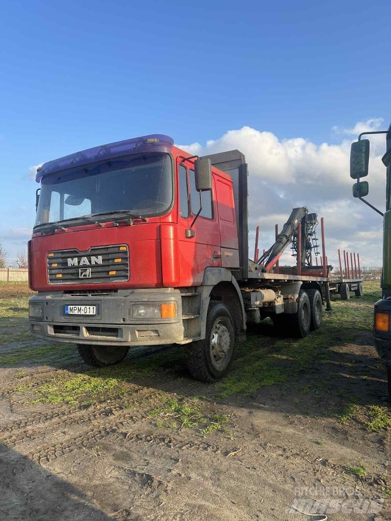 MAN F 2000 Vozy na přepravu kmenů
